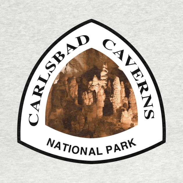 Carlsbad Caverns National Park shield by nylebuss